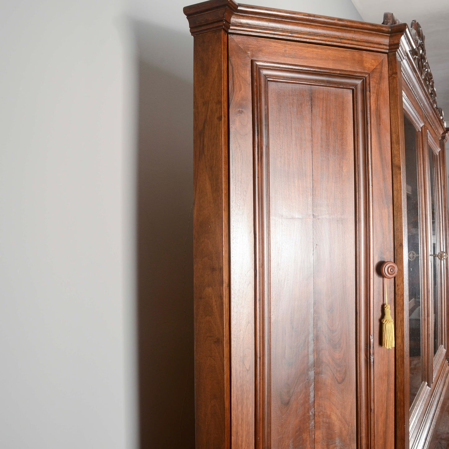 Credenza Libreria stile sacrestia due corpi