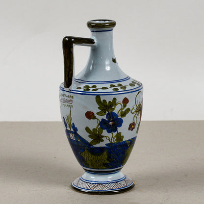 Vaso Brocca Ceramica Faenza Calf Distillerie Pedroni Milano
