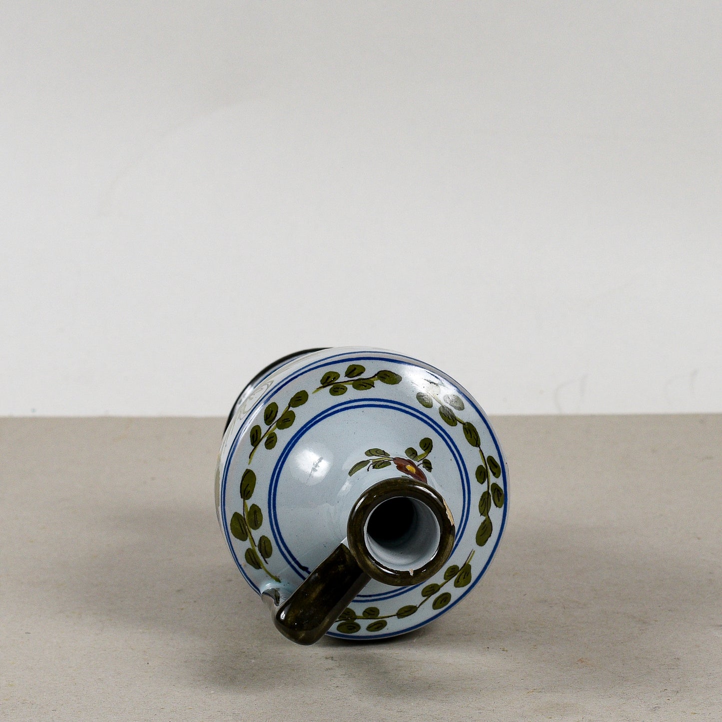 Vaso Brocca Ceramica Faenza Calf Distillerie Pedroni Milano