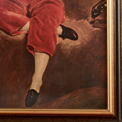 Quadro stampa su tela bambino fanciullo seduto stile 800  di Thomas Lawrence