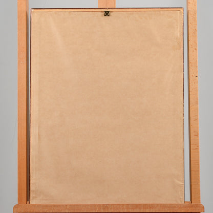 Quadro lasta in ottone sbalzata cesellata firma Pericle Fazzini opera 1 di 9