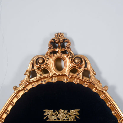 Appendiabiti  cornice dorata lavorata XX secolo