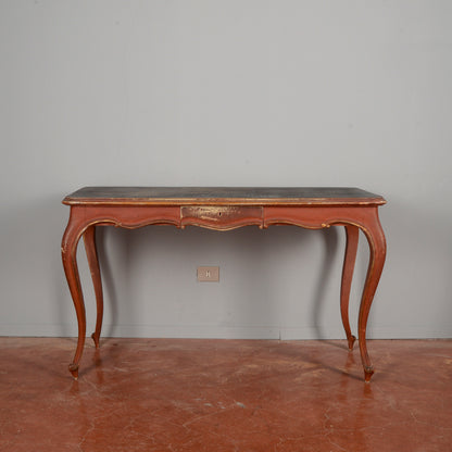 tavolino laccato con cassetto