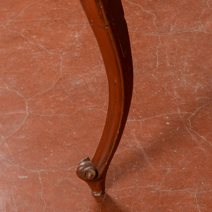 tavolino laccato con cassetto