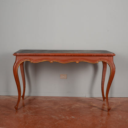 tavolino laccato con cassetto