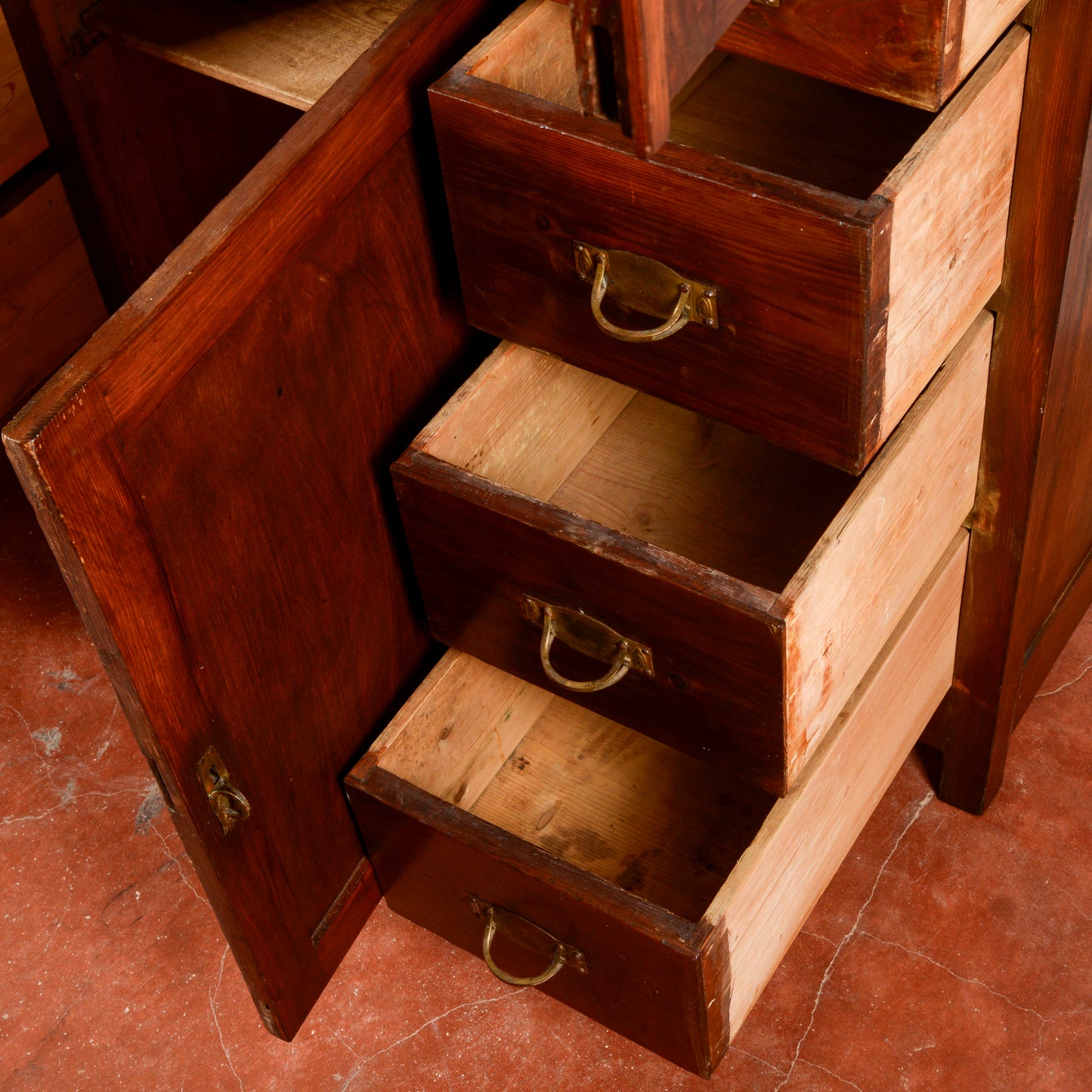 Credenza deco doppio corpo  da cucina