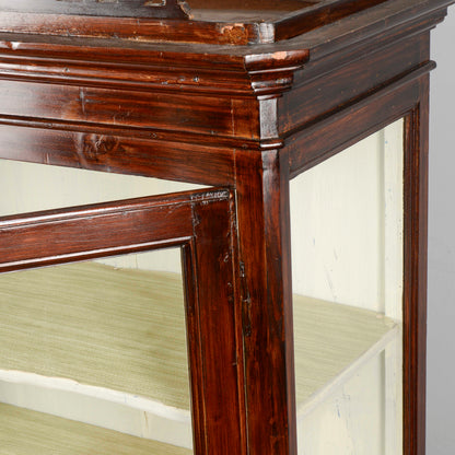 Credenza vetrina piedi cipolla Italia XIX secolo
