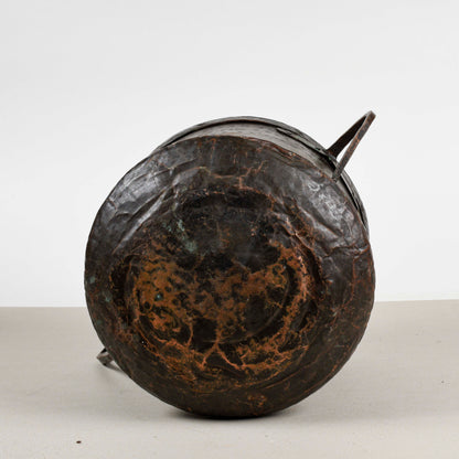 Vaso in rame con due manici epoca fine XIX secolo
