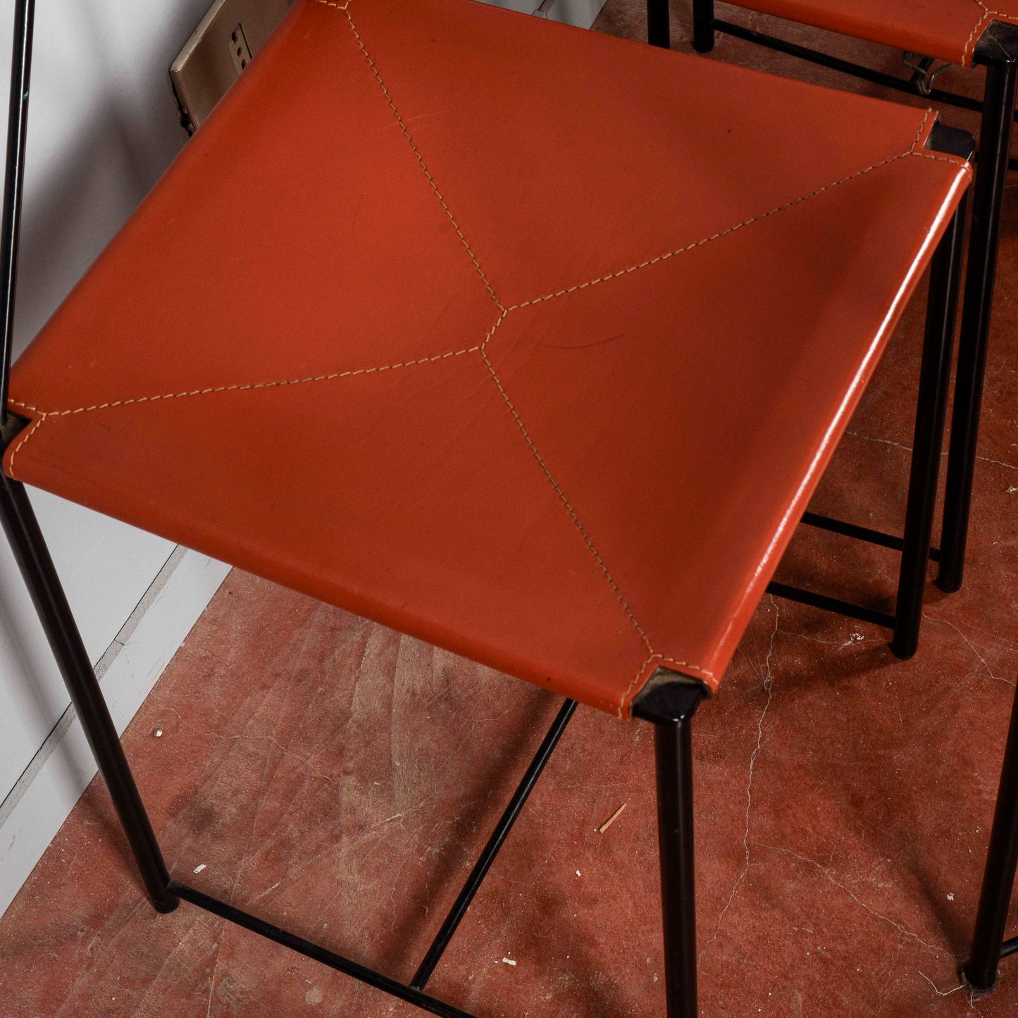 Set 8 sedie Asnago vender flexform 1985 Moka design