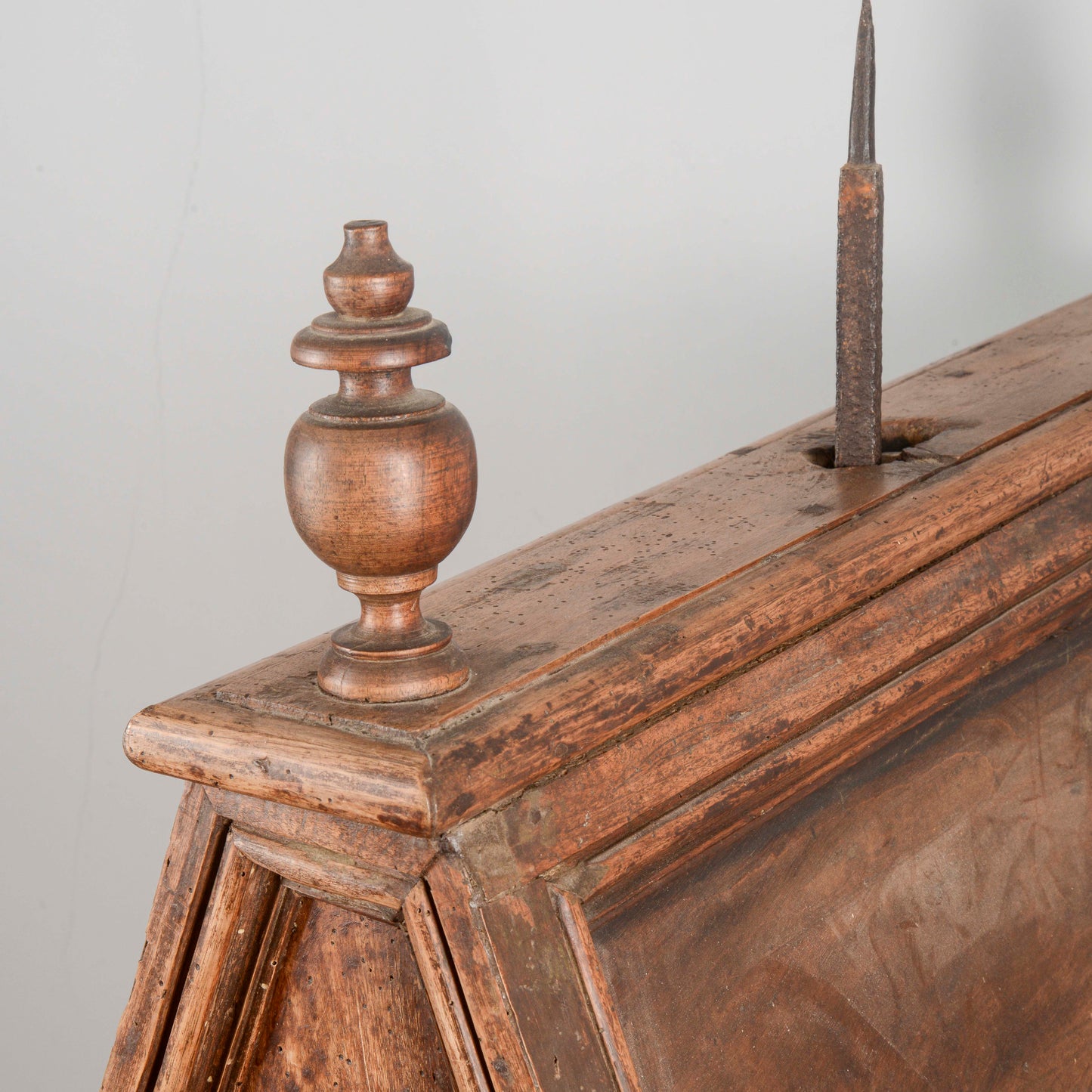 Leggio da coro epoca Luigi XIV con base ferro battuto