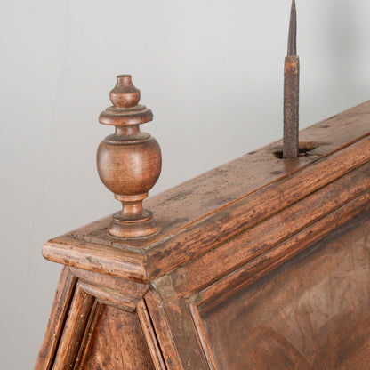Leggio da coro epoca Luigi XIV con base ferro battuto