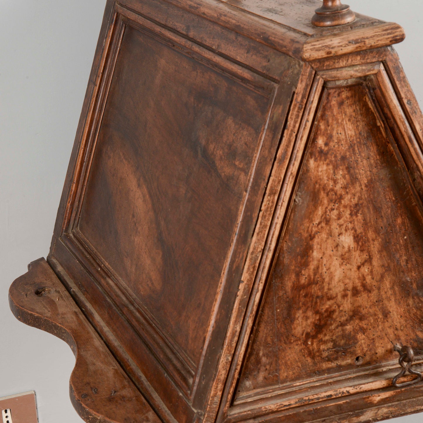 Leggio da coro epoca Luigi XIV con base ferro battuto
