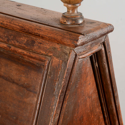 Leggio da coro epoca Luigi XIV con base ferro battuto