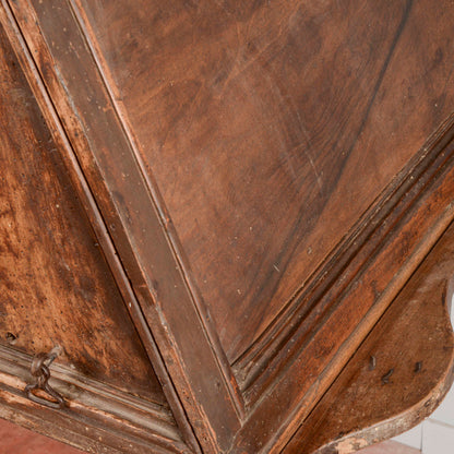Leggio da coro epoca Luigi XIV con base ferro battuto