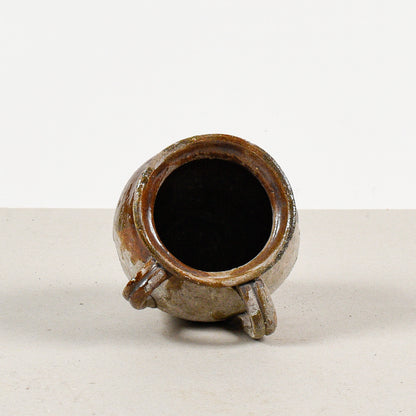vaso terracotta antico con doppio manico
