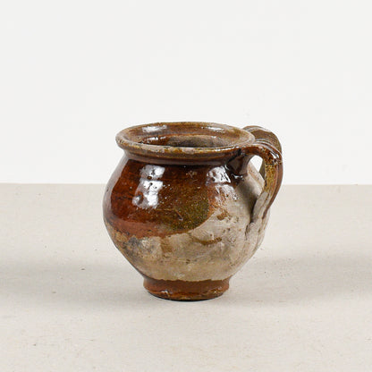 vaso terracotta antico con doppio manico