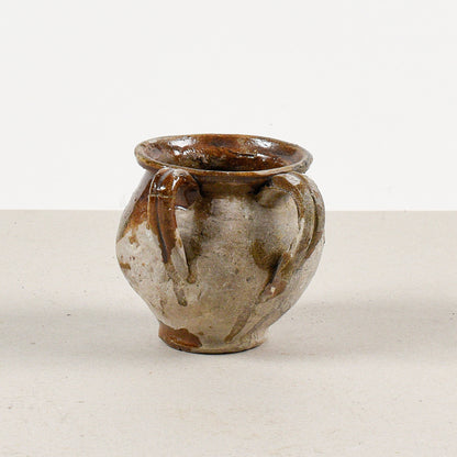 vaso terracotta antico con doppio manico