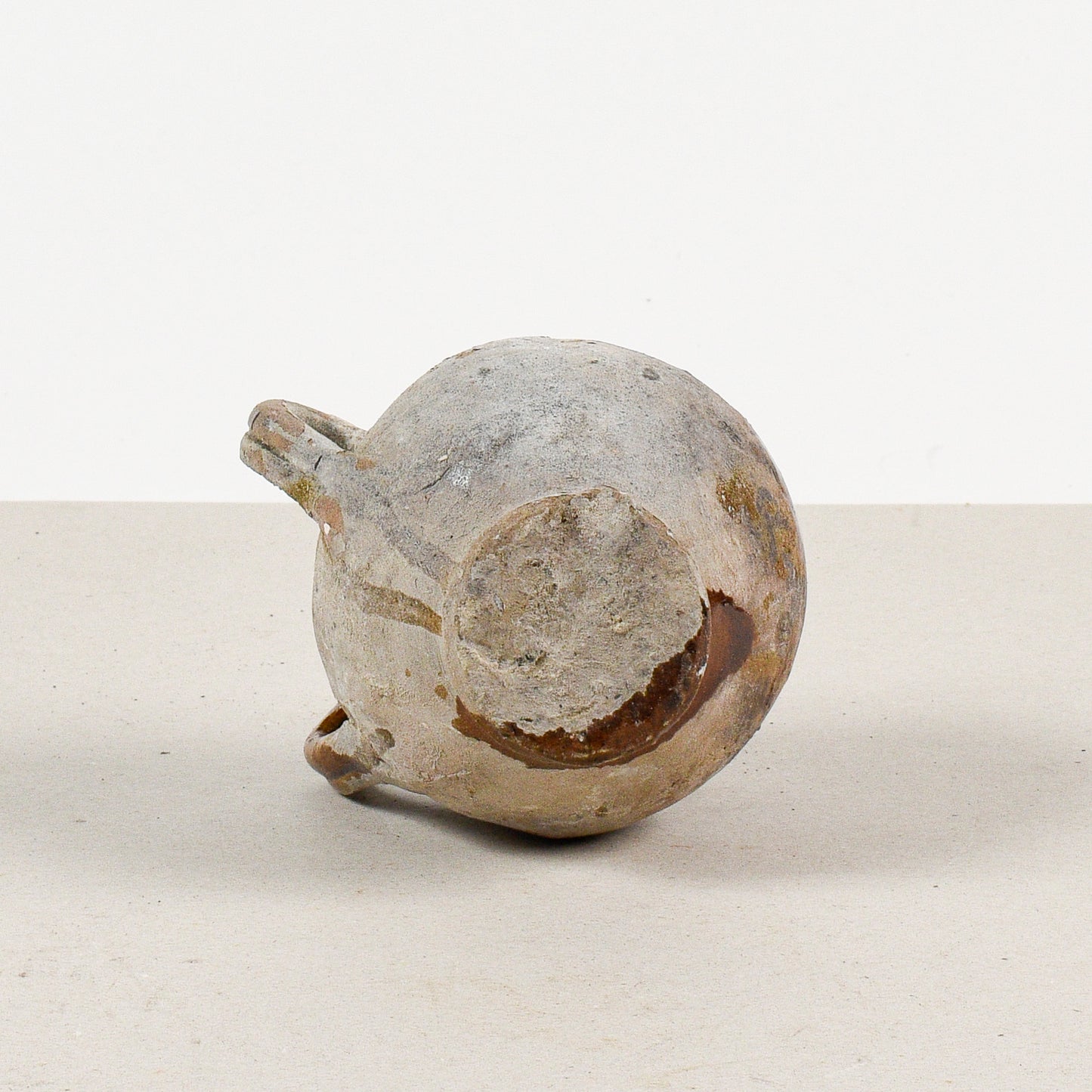 vaso terracotta antico con doppio manico
