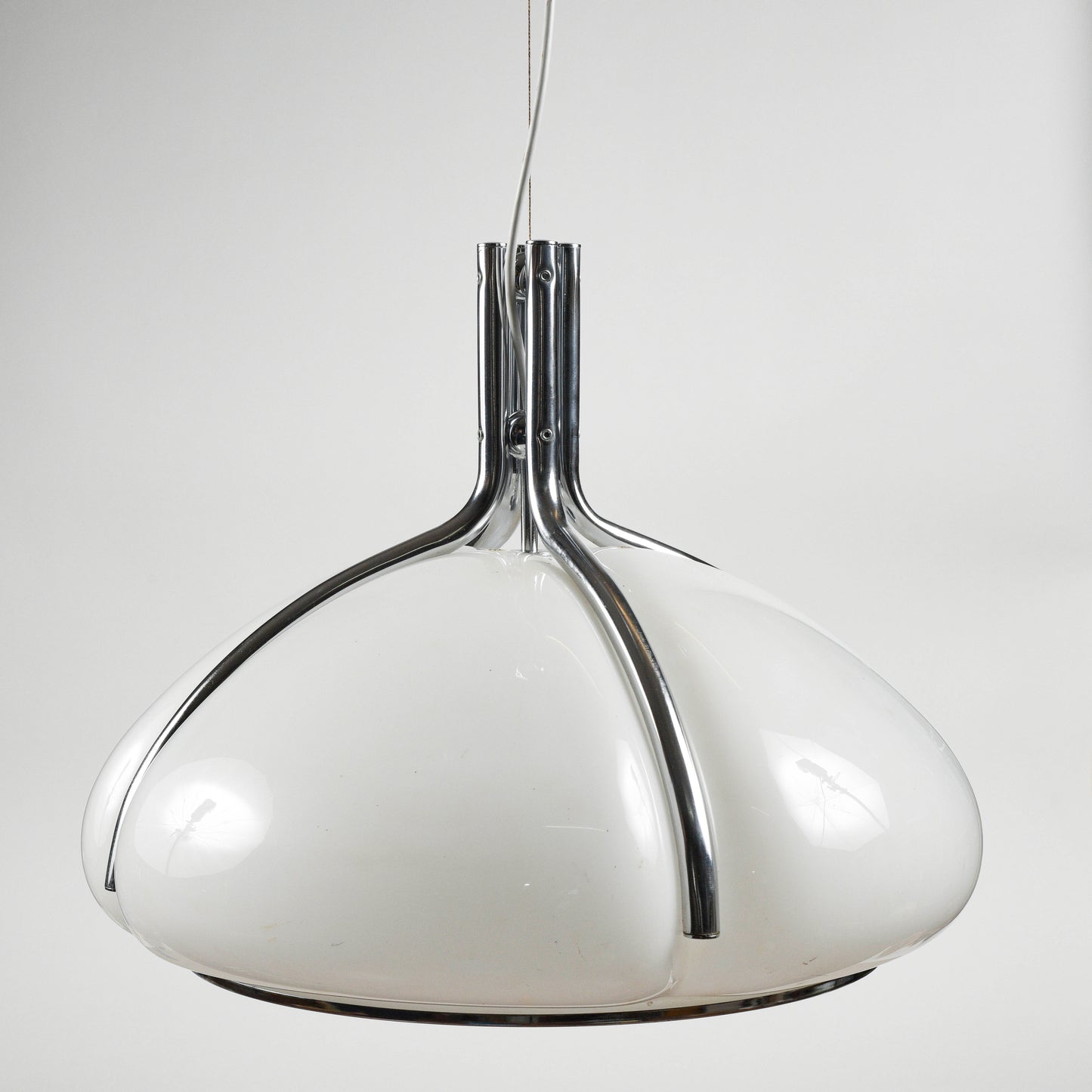 Lampadario Harvey Guzzini Quadrifoglio design anni 70