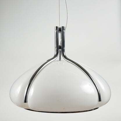 Lampadario Harvey Guzzini Quadrifoglio design anni 70
