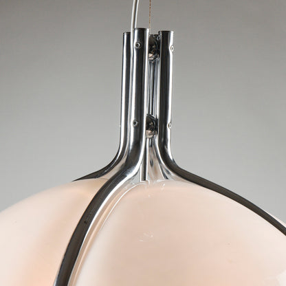 Lampadario Harvey Guzzini Quadrifoglio design anni 70