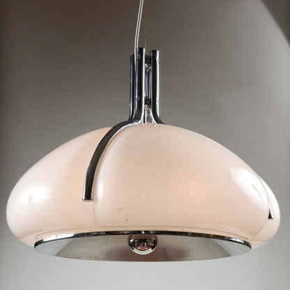 Lampadario Harvey Guzzini Quadrifoglio design anni 70