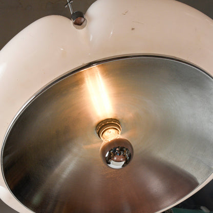 Lampadario Harvey Guzzini Quadrifoglio design anni 70