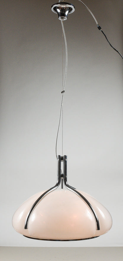 Lampadario Harvey Guzzini Quadrifoglio design anni 70