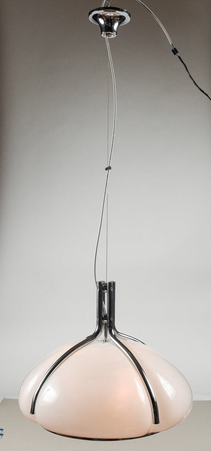 Lampadario Harvey Guzzini Quadrifoglio design anni 70