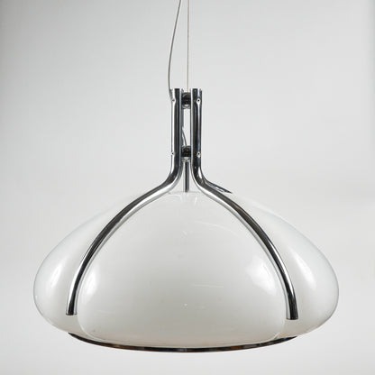 Lampadario Harvey Guzzini Quadrifoglio design anni 70