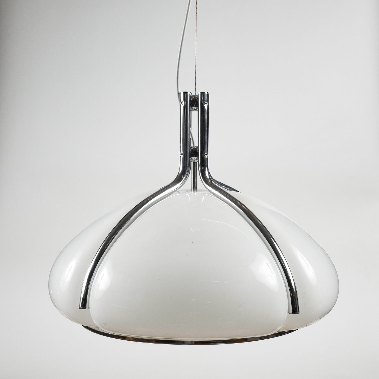 Lampadario Harvey Guzzini Quadrifoglio design anni 70