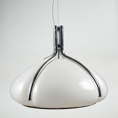 Lampadario Harvey Guzzini Quadrifoglio design anni 70