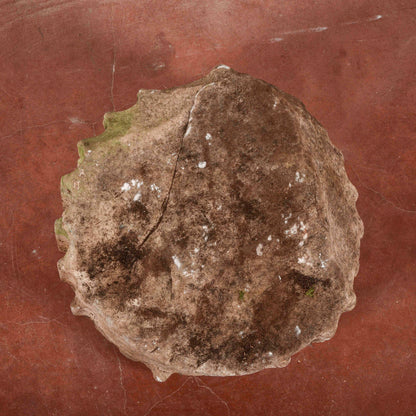 Frammento colonna in pietra scanalata antica
