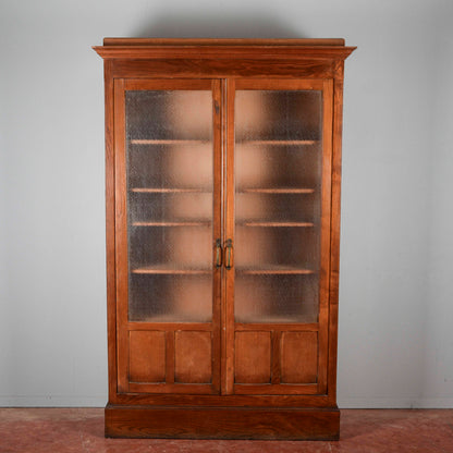 Libreria vetrina due ante epoca inizio XX secolo
