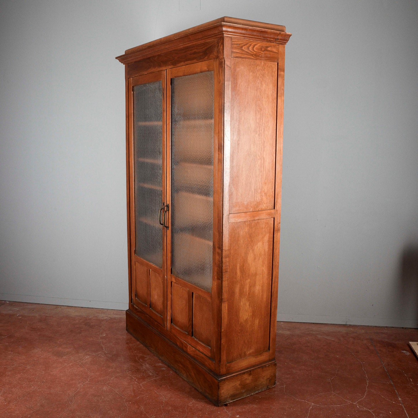 Libreria vetrina due ante epoca inizio XX secolo