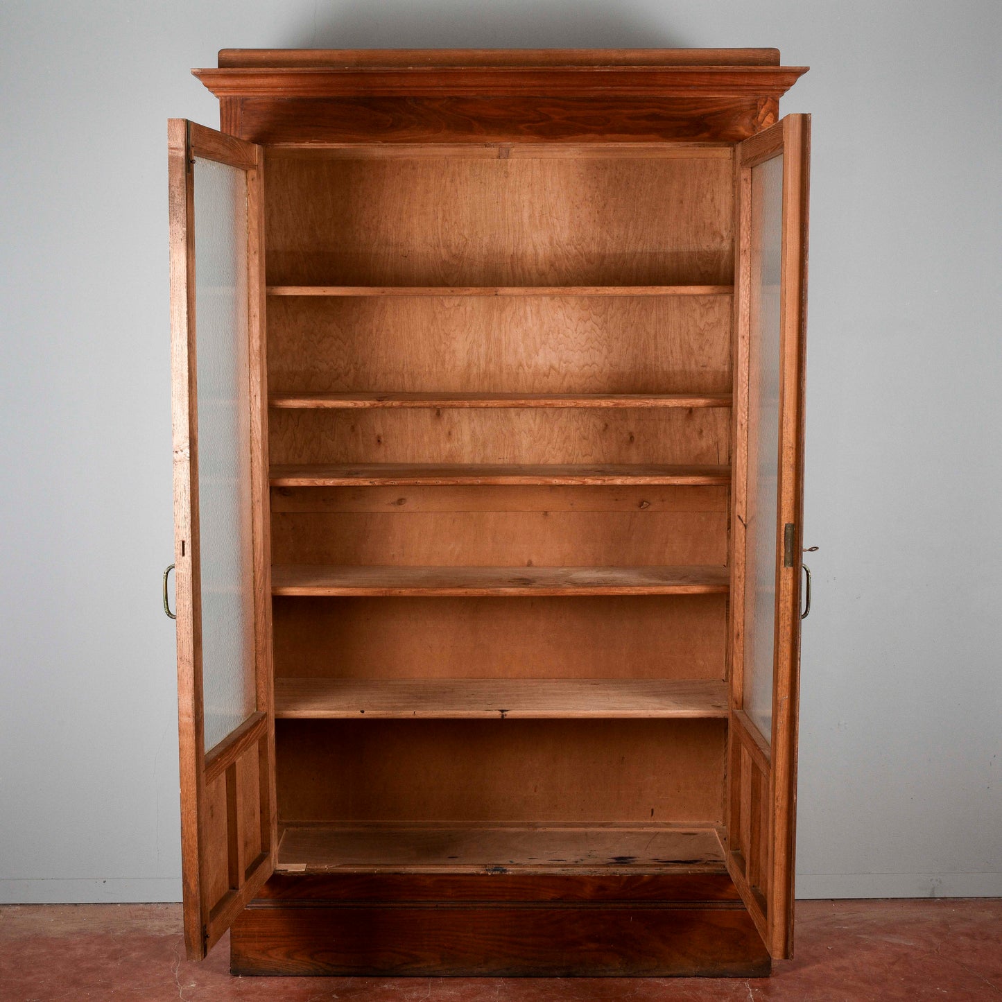 Libreria vetrina due ante epoca inizio XX secolo