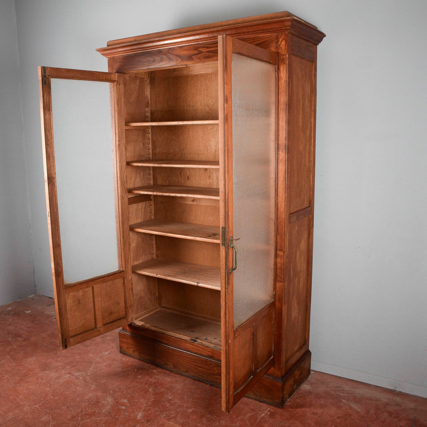 Libreria vetrina due ante epoca inizio XX secolo