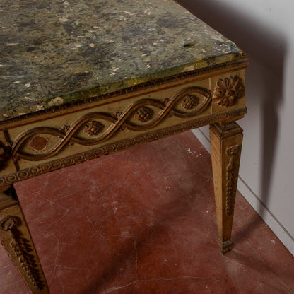 Consolle tavolo scrittoio legno laccata Luigi XIV epoca 1600 pianoforte in scagliola