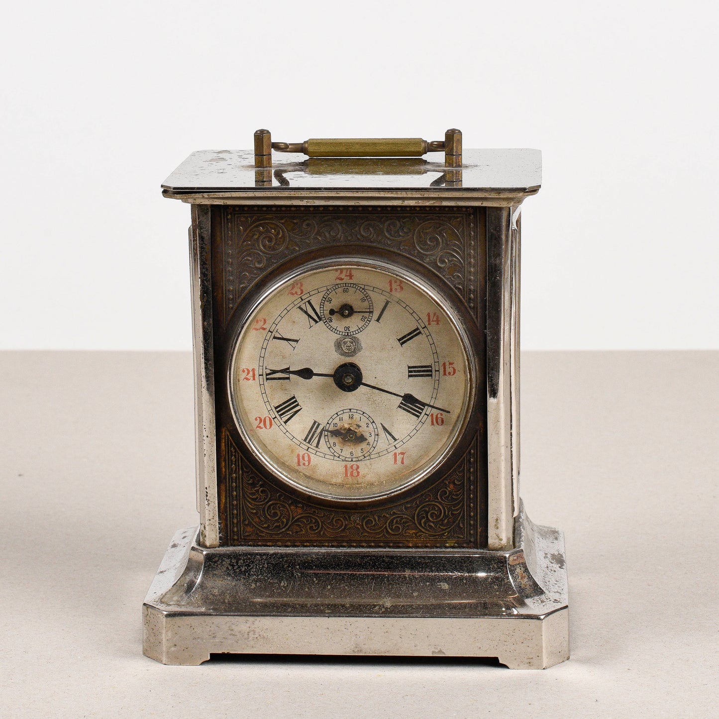 Orologio sveglia cappuccina art deco