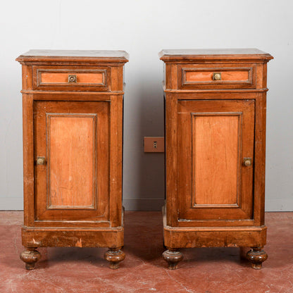 Coppia comodini epoca fine XIX secolo
