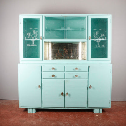 Mobile credenza cucina anni 50 verniciata mid century