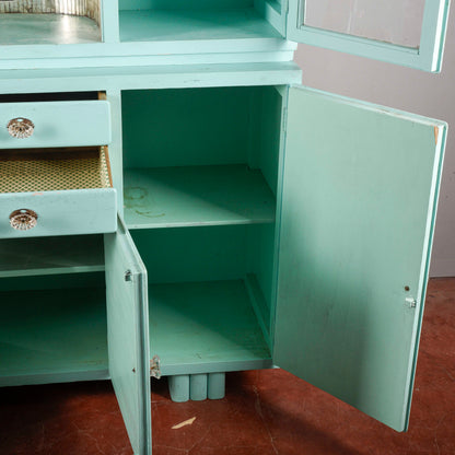 Mobile credenza cucina anni 50 verniciata mid century
