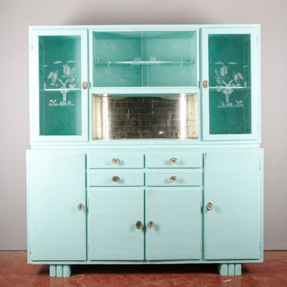 Mobile credenza cucina anni 50 verniciata mid century
