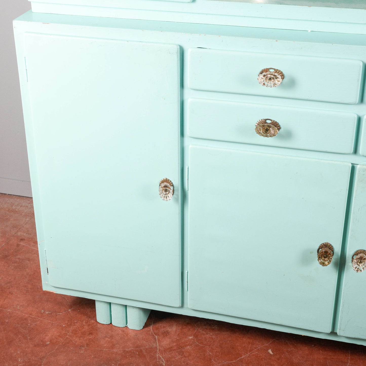 Mobile credenza cucina anni 50 verniciata mid century