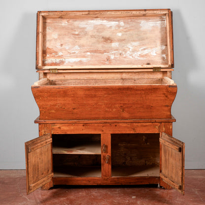 Madia in abete svasata epoca fine XIX secolo