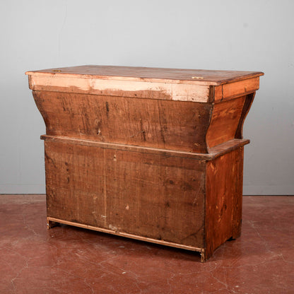 Madia in abete svasata epoca fine XIX secolo