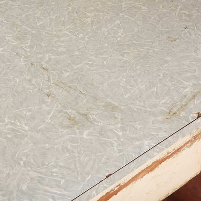 Tavolo da cucina anni 50 con piano in formica
