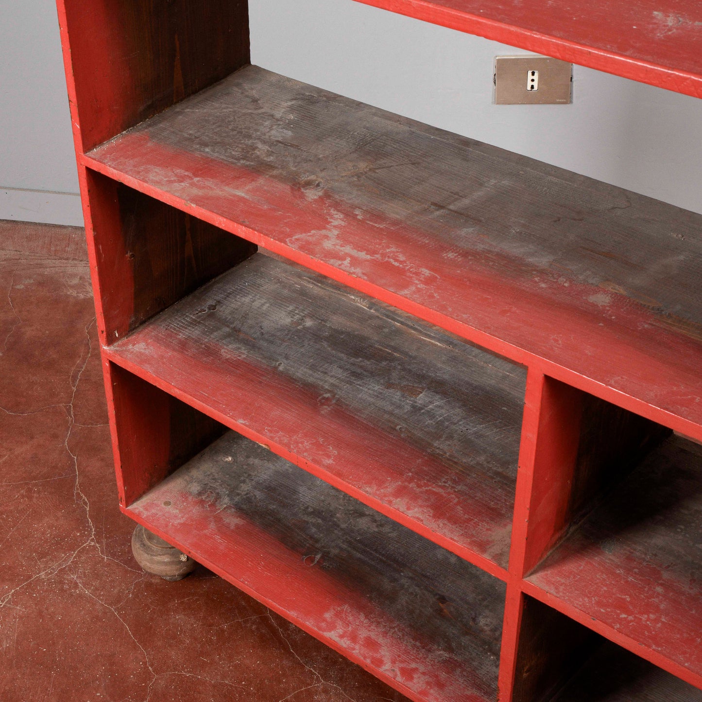 Libreria etagere abete massello XX secolo