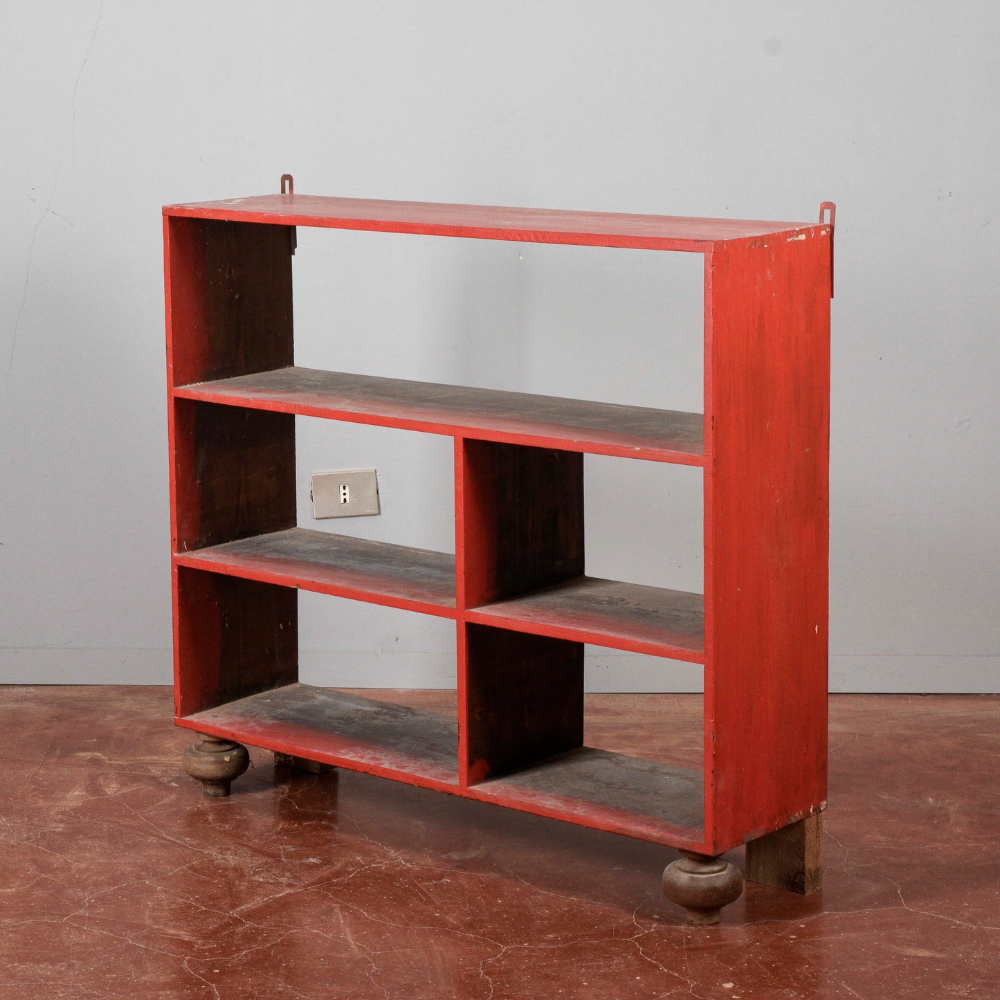 Libreria etagere abete massello XX secolo