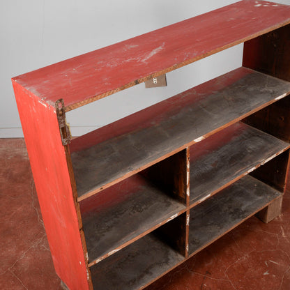 Libreria etagere abete massello XX secolo